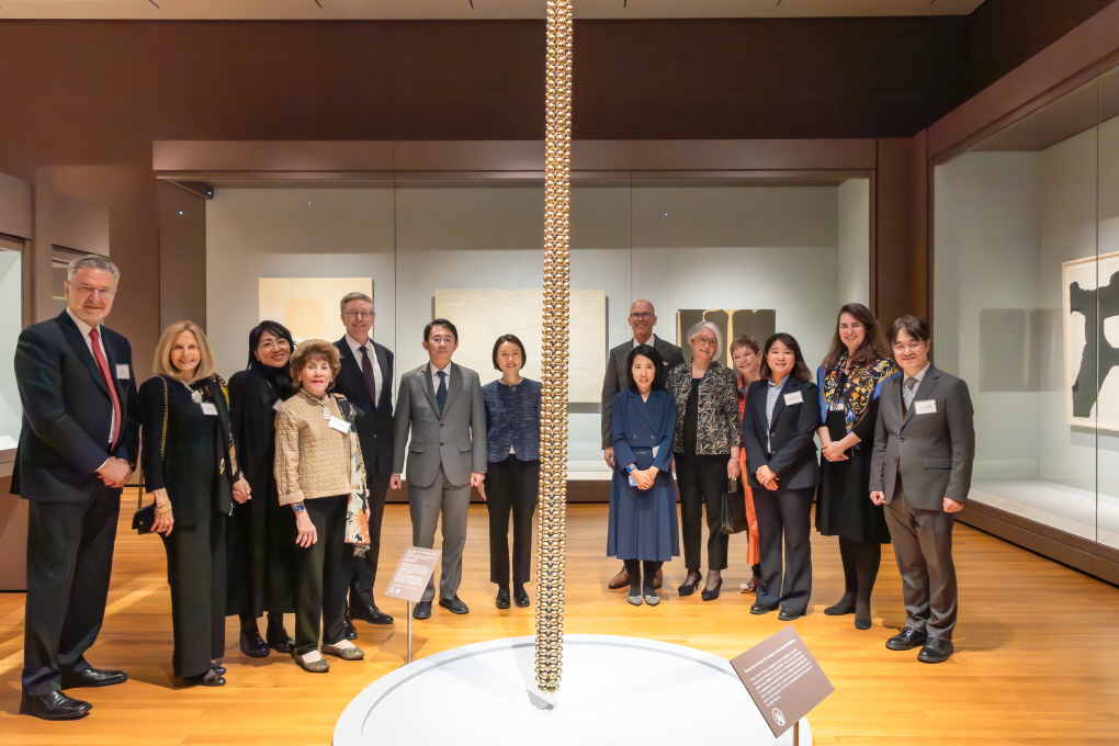 미국 클리블랜드미술관 한국 전문 KF 기금큐레이터직 설치 기념식